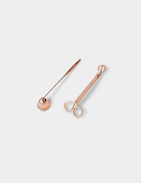 Rose Coloured Candle Tool Kit Image 3